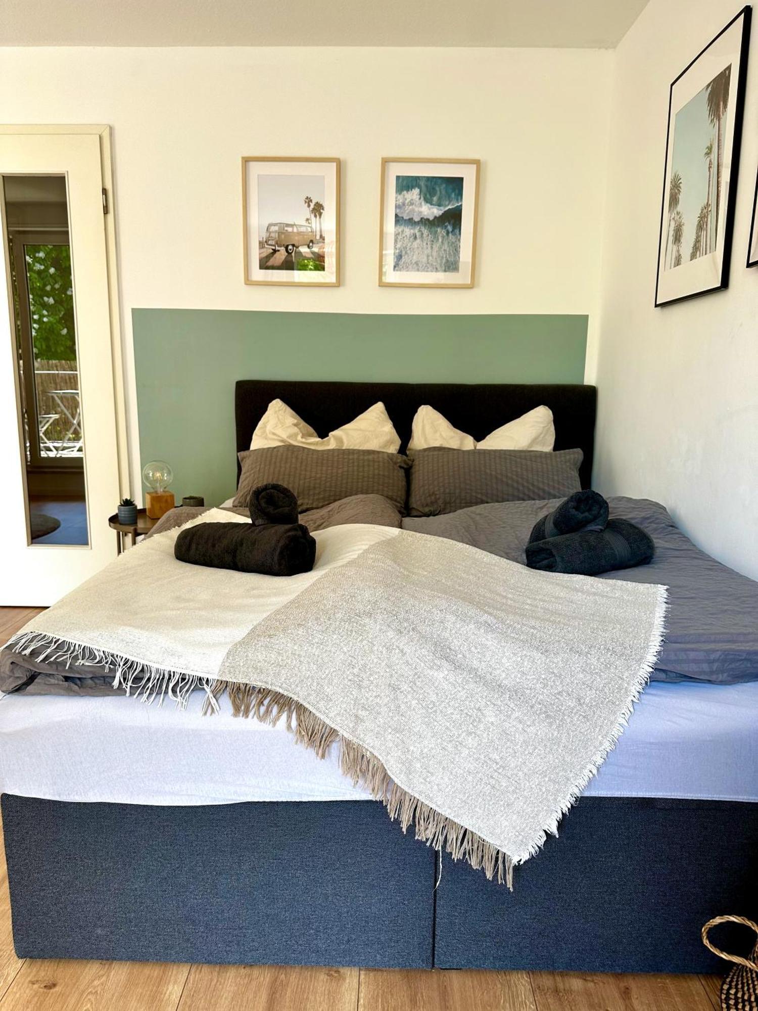 Gemuetliches 1R Apartment Mit Balkon, Parking, Tv Streaming Magdeburg Exterior foto